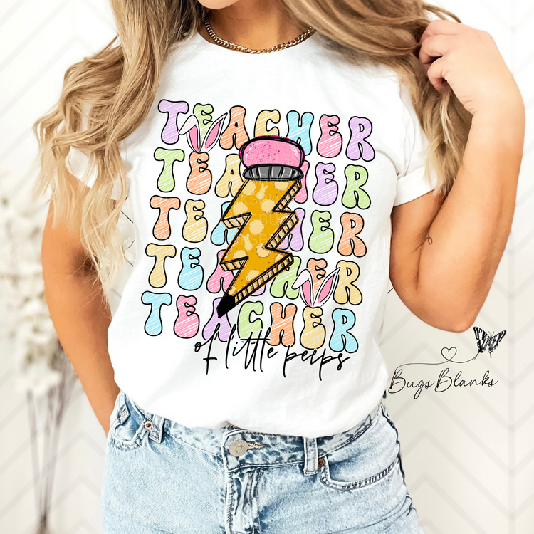 Teacher of Peeps Full Color Transfer