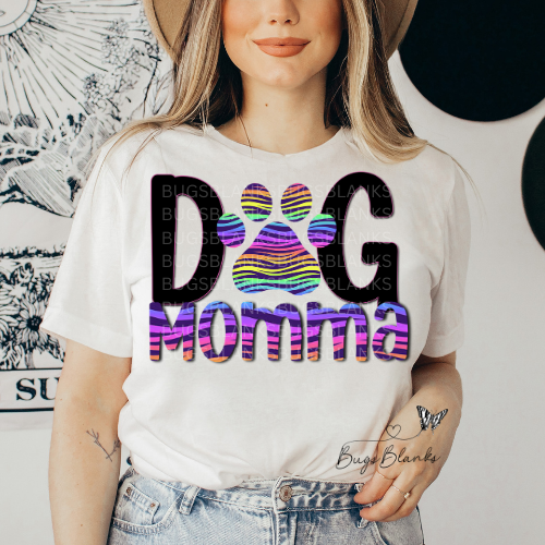 Dog Momma Full Color Transfer