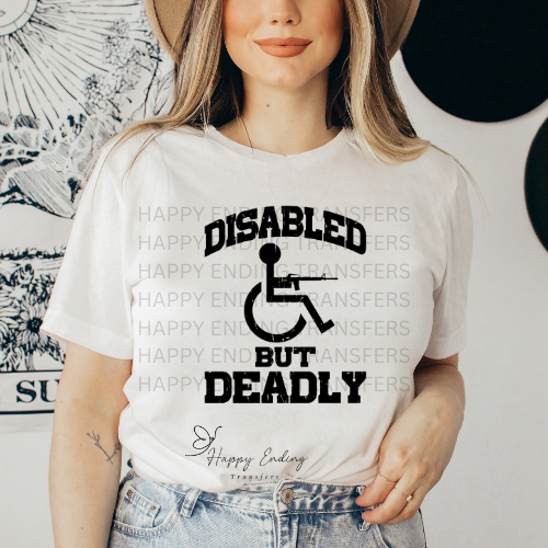 Disabled But Sublimation Transfer