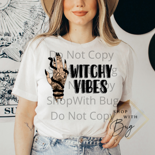 Witchy Vibes  Sublimation Print out.