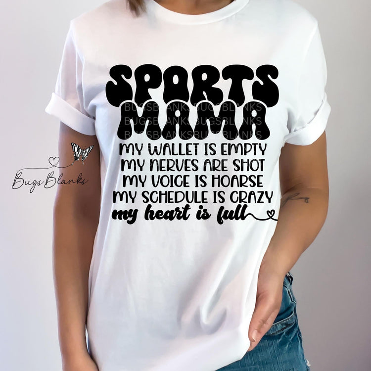 Sports Mama Full Color Transfer